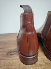 Charger l&#39;image dans la galerie, Carmina Albaladejo femme Chelsea boots cognac 5,5 UK / 39 FR Made in Spain
