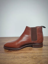 Charger l&#39;image dans la galerie, Carmina Albaladejo femme Chelsea boots cognac 5,5 UK / 39 FR Made in Spain
