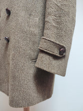Charger l&#39;image dans la galerie, Facis caban croisé vintage en laine et mohair Made in Italy 50
