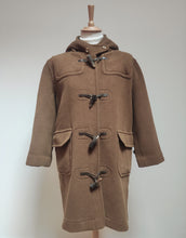 Afbeelding in Gallery-weergave laden, Old England Paris manteau duffle-coat femme marron noisette 42 FR / 14 UK
