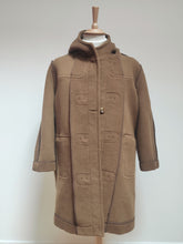 Afbeelding in Gallery-weergave laden, Old England Paris manteau duffle-coat femme marron noisette 42 FR / 14 UK
