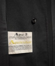 Afbeelding in Gallery-weergave laden, Aquascutum X Harrod&#39;s imperméable Aqua 5 noir femme 16 UK / 44 FR
