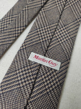 Charger l&#39;image dans la galerie, Cravate vintage Prince de Galles en laine Made in Italy
