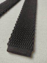 Carica l&#39;immagine nel visualizzatore di Gallery, Altea cravate tricot en soie et laine vierge Made in Italy
