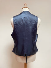Carica l&#39;immagine nel visualizzatore di Gallery, Suitsupply gilet à carreaux en laine et soie Vitale Barberis modèle Ferrara 50
